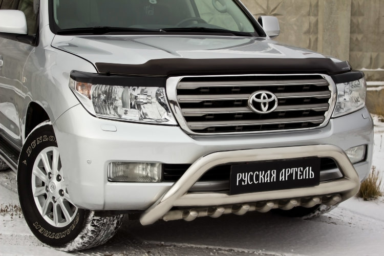 Реснички на передние фары Русская Артель Toyota Land Cruiser 200 2007-2019 no.18328