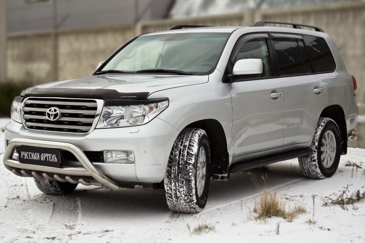 Реснички на передние фары Русская Артель Toyota Land Cruiser 200 2007-2019 no.18328