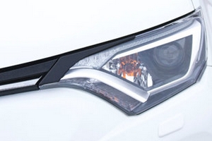Реснички на передние фары Русская Артель Toyota RAV4 2013-2019 ― Auto-Clover