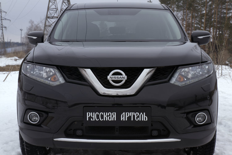 Реснички на передние фары Русская Артель Nissan X-Trail 2014-2019 no.262