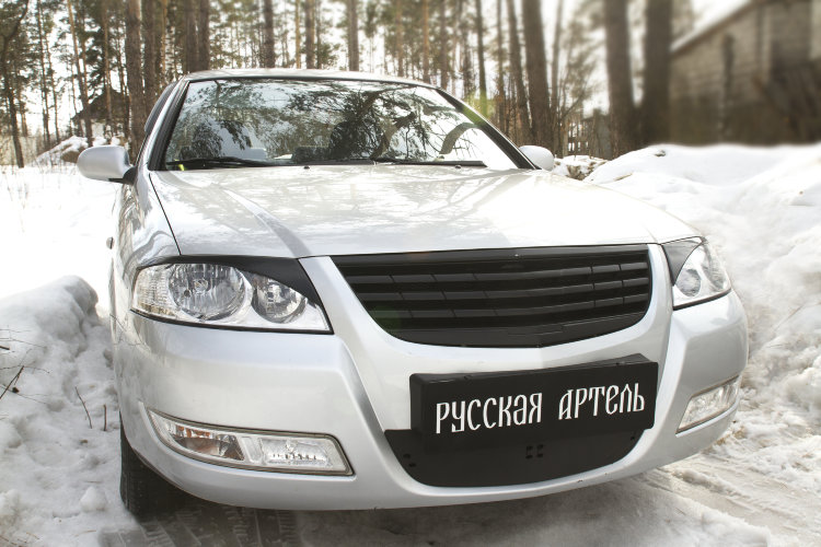 Реснички на передние фары Русская Артель Nissan Almera 2002-2009 no.347