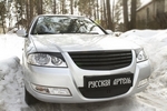 Реснички на передние фары Русская Артель Nissan Almera 2002-2009