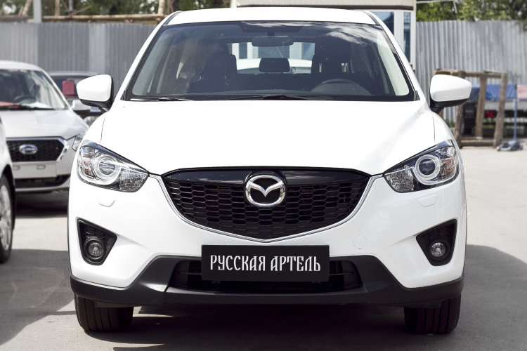 Реснички на передние фары Русская Артель Mazda CX-5 2012-2017 no.546