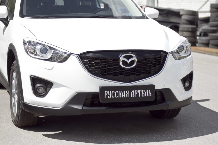 Реснички на передние фары Русская Артель Mazda CX-5 2012-2017 no.546