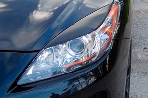 Реснички на передние фары Русская Артель Mazda 3 II 2009-2013 ― Auto-Clover