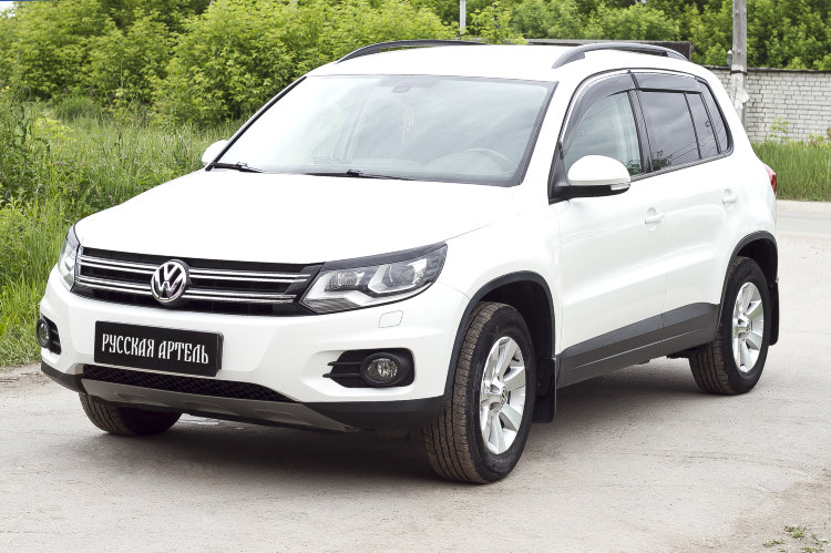 Реснички на передние фары Русская Артель Volkswagen Tiguan I 2008-2016 no.586