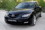 Реснички на передние фары (вариант 1) Русская Артель Mazda 3 I 2003-2008
