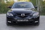 Реснички на передние фары (вариант 1) Русская Артель Mazda 3 I 2003-2008