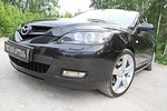 Реснички на передние фары (вариант 2) Русская Артель Mazda 3 I 2003-2008