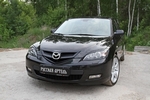 Реснички на передние фары (вариант 2) Русская Артель Mazda 3 I 2003-2008