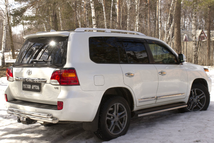 Реснички на задние фонари Русская Артель Toyota Land Cruiser 200 2007-2019 no.18330
