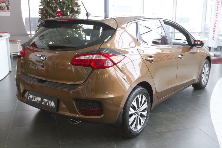 Реснички на задние фонари Русская Артель KIA Ceed 2012-2018 no.825
