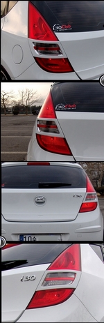 Реснички на задние фонари Tomato Hyundai i30 2007-2012