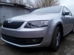 Сетка защитная в бампер (2 элемента) Standart черный Strelka Skoda Octavia III 2013-2019
