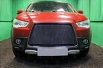 Сетка защитная в бампер 3D Premium черный Strelka Mitsubishi ASX 2010-2019