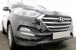 Сетка защитная в бампер Optimal черный Strelka Hyundai Tucson 2015-2019