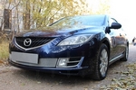 Сетка защитная в бампер Optimal хром Strelka Mazda 6 II 2008-2012