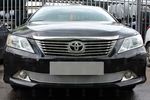 Сетка защитная в бампер Optimal хром Strelka Toyota Camry 2011-2017