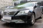 Сетка защитная в бампер Optimal хром Strelka Toyota Camry 2011-2017