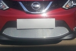 Сетка защитная в бампер Optimal хром Strelka Nissan Qashqai 2014-2019