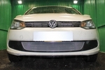 Сетка защитная в бампер Optimal хром Strelka Volkswagen Polo V 2009-2019