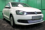 Сетка защитная в бампер Optimal хром Strelka Volkswagen Polo V 2009-2019