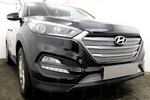 Сетка защитная в бампер Optimal хром Strelka Hyundai Tucson 2015-2019