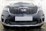 Сетка защитная в бампер Premium черный Strelka KIA Sorento Prime 2015-2019