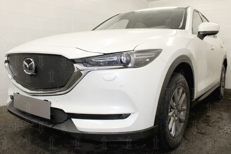 Сетка защитная в бампер Premium черный Strelka Mazda CX-5 2017-2019 14222