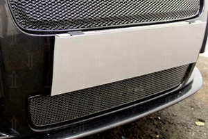 Сетка защитная в бампер Premium черный Strelka Volvo S80 2006-2019 ― Auto-Clover