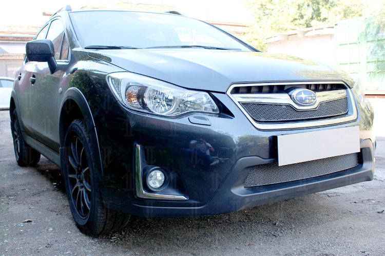 Сетка защитная в бампер Premium черный Strelka Subaru XV 2012-2018 13130