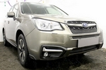 Сетка защитная в бампер Premium черный Strelka Subaru Forester 2013-2019