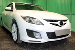 Сетка защитная в бампер Premium черный Strelka Mazda 6 II 2008-2012