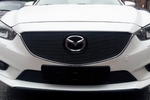 Сетка защитная в бампер Premium черный Strelka Mazda 6 III 2013-2019