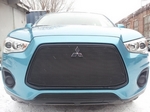 Сетка защитная в бампер Premium черный Strelka Mitsubishi ASX 2010-2019