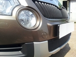 Сетка защитная в бампер Premium черный Strelka Skoda Yeti 2010-2019