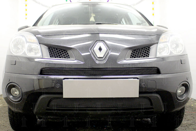 Сетка защитная в бампер Premium черный Strelka Renault Koleos 2007-2015 12879