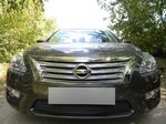 Сетка защитная в бампер Premium черный Strelka Nissan Teana 2013-2019