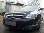 Сетка защитная в бампер Premium черный Strelka Nissan Teana 2008-2013