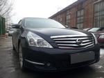Сетка защитная в бампер Premium черный Strelka Nissan Teana 2008-2013