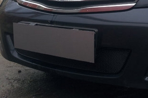 Сетка защитная в бампер Premium черный Strelka Nissan Teana 2008-2013 ― Auto-Clover