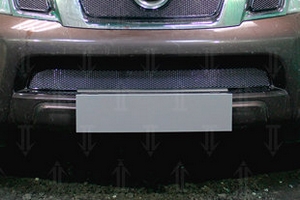Сетка защитная в бампер Premium черный Strelka Nissan Pathfinder 2004-2013 ― Auto-Clover
