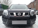 Сетка защитная в бампер Premium черный Strelka Nissan X-Trail 2007-2014
