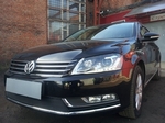 Сетка защитная в бампер Premium черный Strelka Volkswagen Passat B7 2010-2015