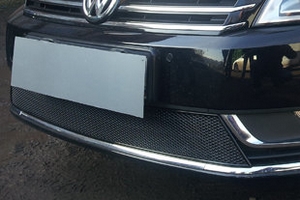 Сетка защитная в бампер Premium черный Strelka Volkswagen Passat B7 2010-2015 ― Auto-Clover