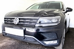 Сетка защитная в бампер Premium черный Strelka Volkswagen Tiguan II 2016-2019