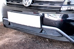 Сетка защитная в бампер Premium черный Strelka Volkswagen Tiguan II 2016-2019
