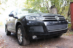 Сетка защитная в бампер Premium черный Strelka Volkswagen Touareg II 2010-2018