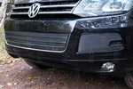 Сетка защитная в бампер Premium черный Strelka Volkswagen Touareg II 2010-2018