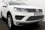 Сетка защитная в бампер Premium черный Strelka Volkswagen Touareg II 2010-2018